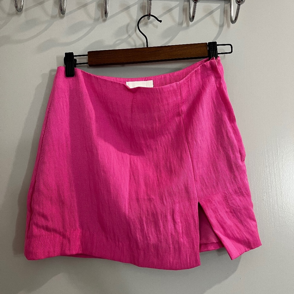 Pink Mini Skirt